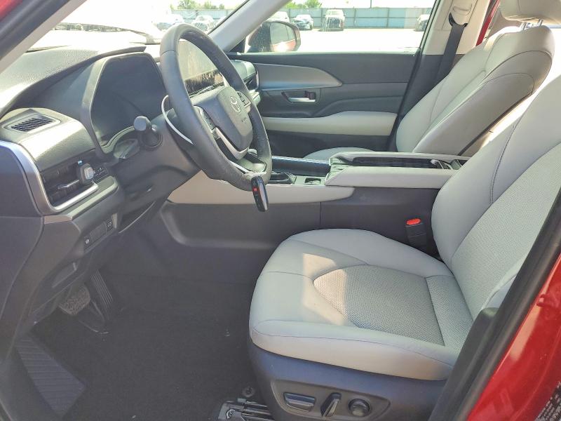 2025 Toyota Highlander VIN 5TDAAAB52SS100262 COPART salvage auction — REAR END, Nv - Salvage Title (P), sold $18,200 on 2026-07-02 (photo 7)