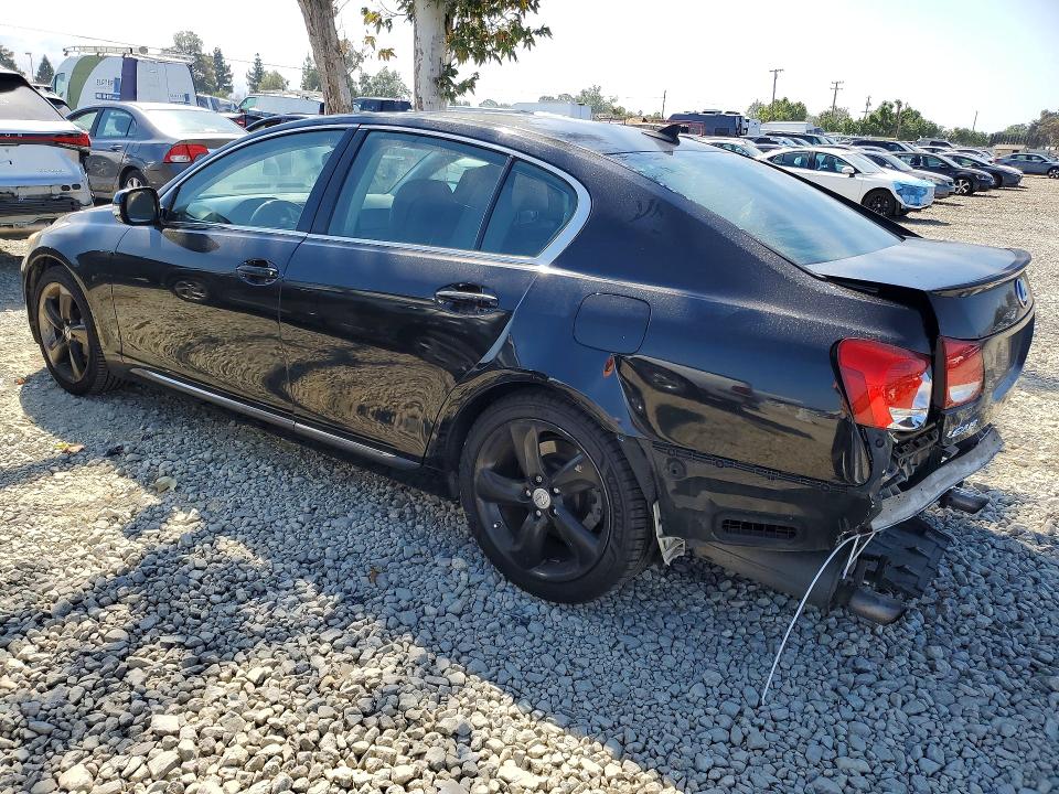 2010 Lexus Gs 350 VIN JTHBE1KS9A0049390 COPART salvage auction — REAR END, Ca - Salvage Certificate, sold $675 on 2026-07-07 (photo 2)