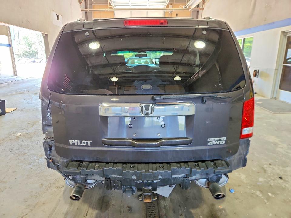 2012 Honda Pilot VIN 5FNYF4H91CB069989 COPART salvage auction — REAR END, Va - Certificate Of Title, sold $1,300 on 2026-07-02 (photo 6)