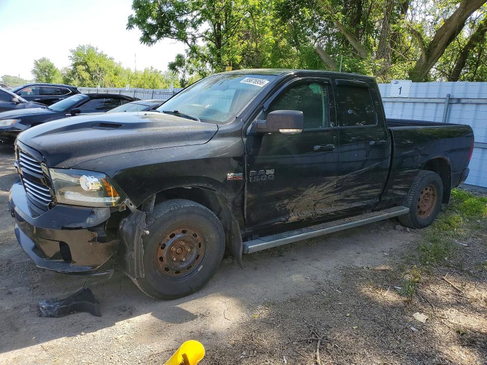 2013 Ram 1500 VIN 1C6RR7HTXDS709119 COPART salvage auction — UNDERCARRIAGE, On - Permit No Brand - Unfit, sold $2,850 on 2026-07-02 (photo 1)