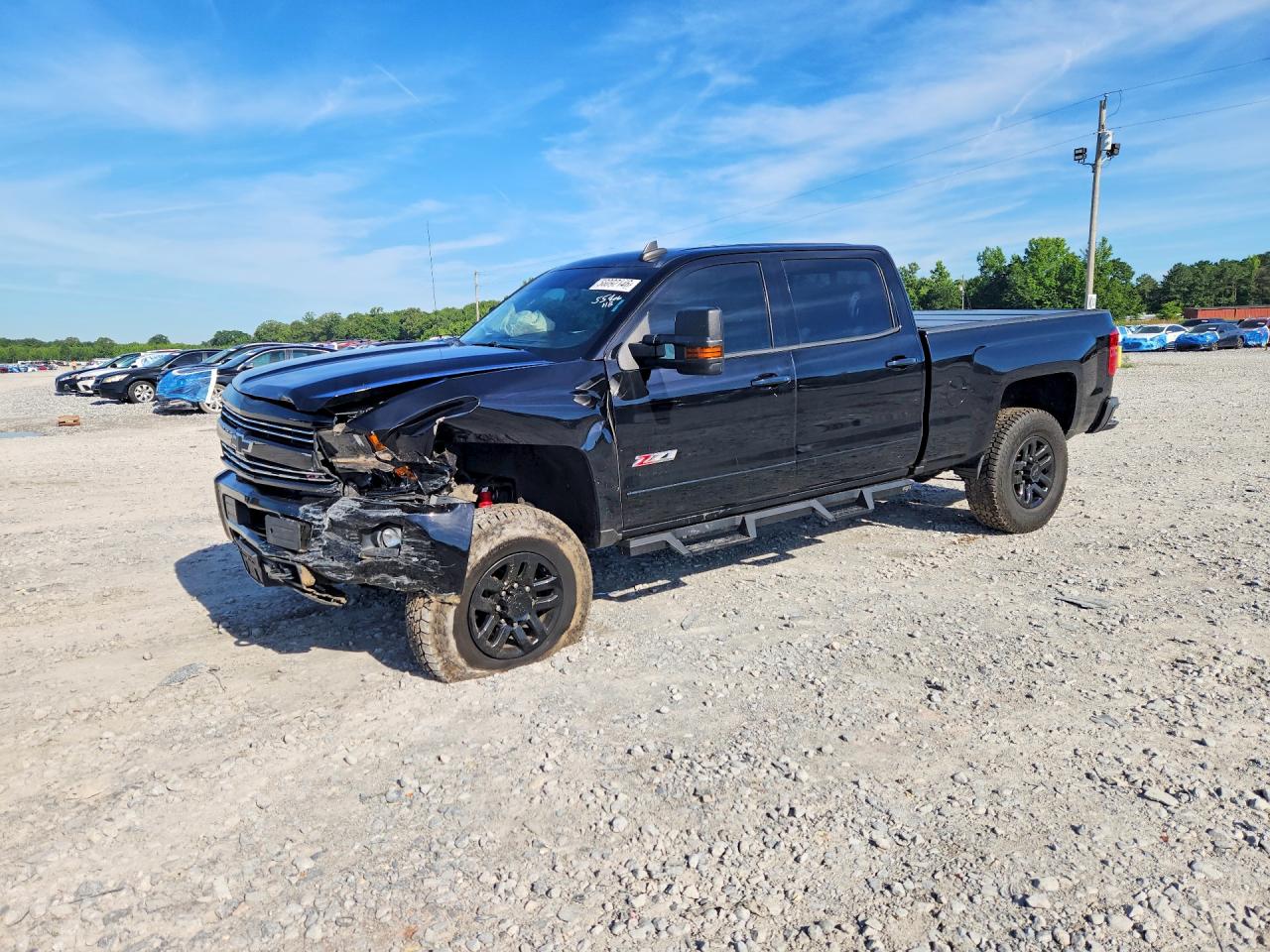 2016 Chevrolet Silverado 2500 VIN 1GC1KVEG4GF295595 COPART salvage auction — Front End, AL - CERT OF TITLE-SALVAGE TITLE, sold $6,200 on 2026-07-09 (photo 1)