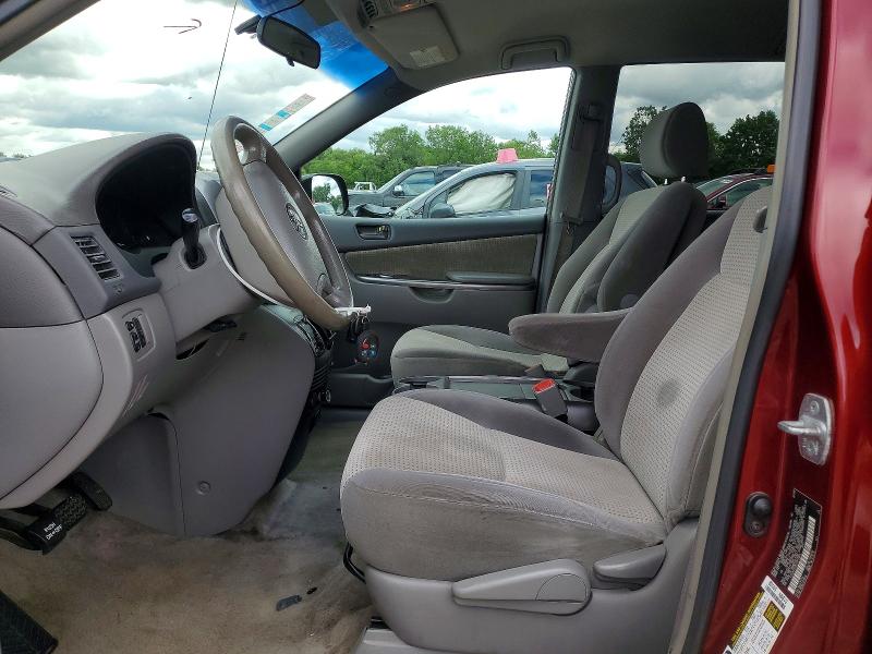 2007 Toyota Sienna VIN 5TDZK23C87S012004 COPART salvage auction — REAR END, Il - Salvage Certificate, sold $750 on 2026-07-24 (photo 7)