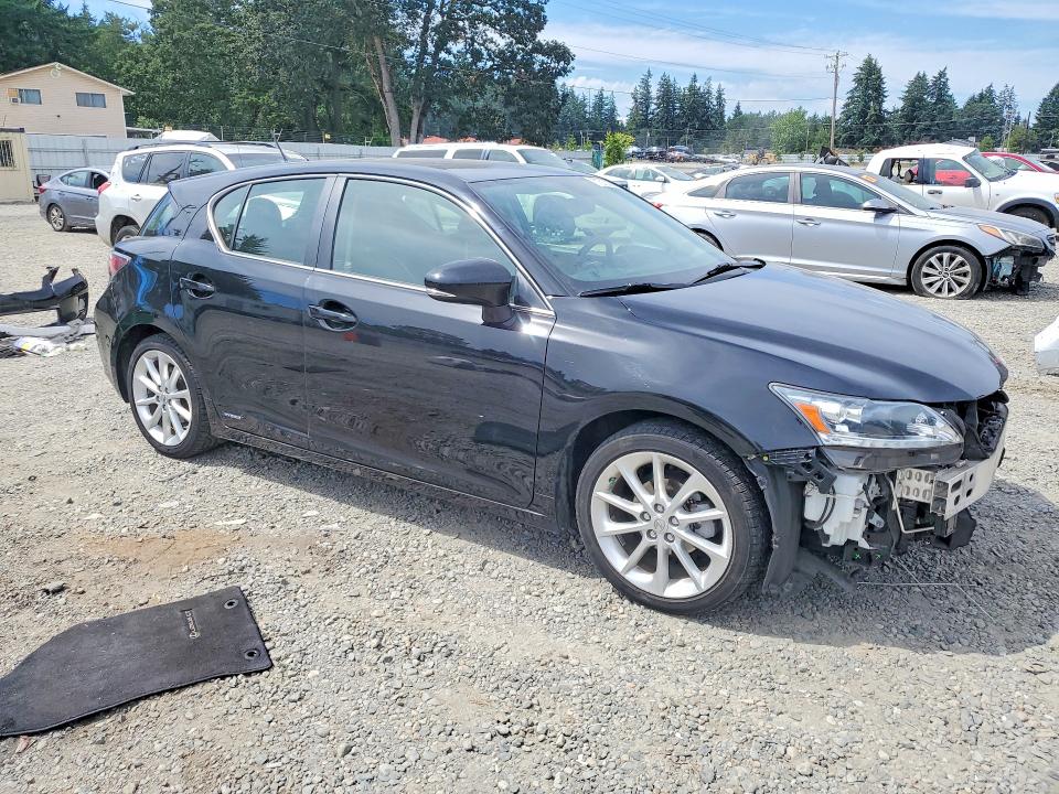 2011 Lexus Ct 200 VIN JTHKD5BH9B2028947 COPART salvage auction — FRONT END, WA - BILL OF SALE, sold $1,150 on 2026-07-24 (photo 4)
