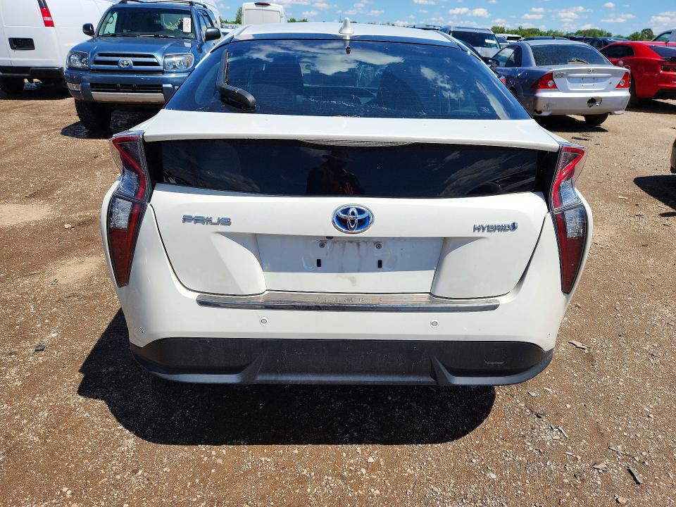 2018 Toyota Prius VIN JTDKARFU4J3552332 COPART salvage auction — SIDE, Ia - Cert Of Title-Salvage Title, sold $4,100 on 2026-07-21 (photo 6)