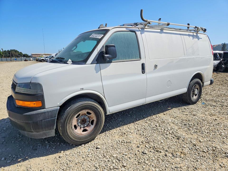 2019 Chevrolet Express 2500 VIN 1GCWGAFP9K1221416 — COPART salvage auction photo
