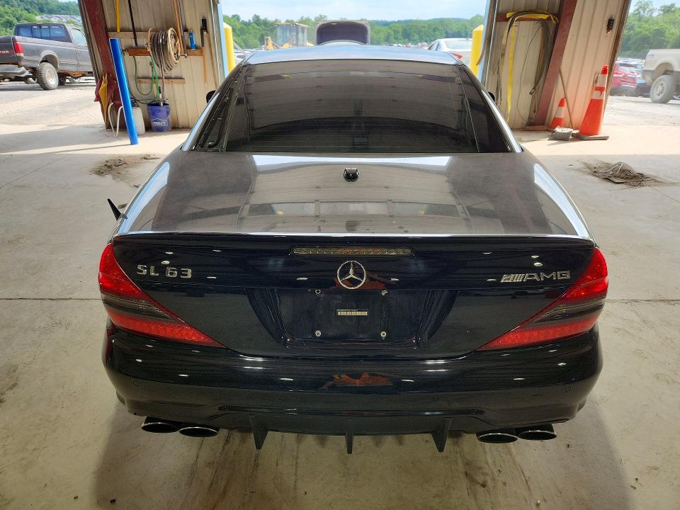 2009 Mercedes-benz Sl-klasse amg VIN WDBSK70FX9F146253 COPART salvage auction — UNDERCARRIAGE, Pa - Certificate Of Salvage, sold $6,500 on 2026-07-17 (photo 6)