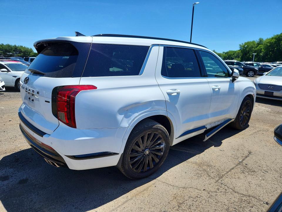 2024 Hyundai Palisade VIN KM8R7DGE2RU673613 COPART salvage auction — SIDE, CT - CERT OF TITLE-SALVAGE, sold $16,800 on 2026-07-16 (photo 3)