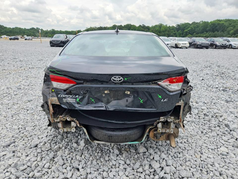 2022 Toyota VIN 5YFVPMAE4NP312144 COPART salvage auction — REAR END, GA - CERT OF TITLE-SALVAGE (P), sold $4,800 on 2026-07-14 (photo 6)