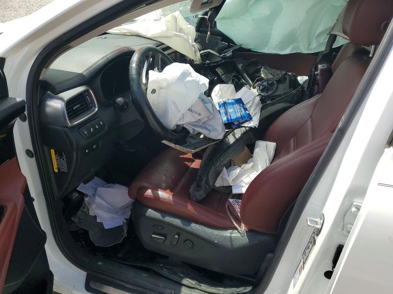 2018 Kia Sorento VIN 5XYPK4A58JG396667 COPART salvage auction — FRONT END, MS - CERT OF TITLE-SALVAGED, sold $800 on 2026-07-28 (photo 7)