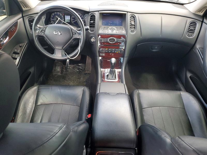 2017 Infiniti VIN JN1BJ0RR1HM406688 COPART salvage auction — WATER/FLOOD, Oh - Cert Of Title-Salvage Flood, sold $2,850 on 2026-07-28 (photo 8)
