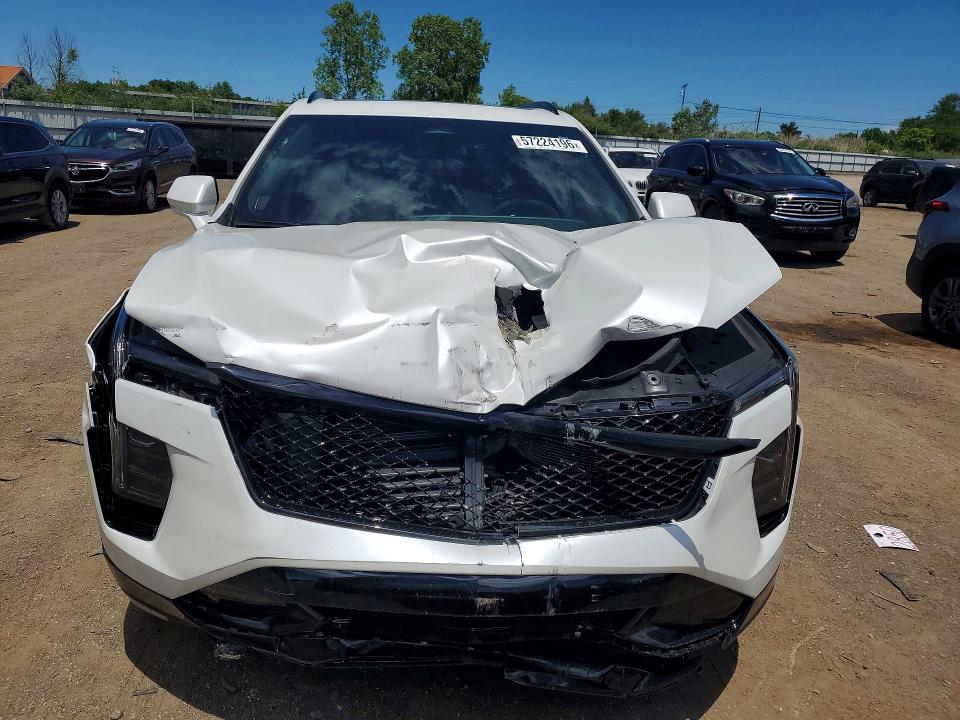 2024 Cadillac Xt4 VIN 1GYFZFR47RF100299 COPART salvage auction — FRONT END, FL - CERTIFICATE OF TITLE (P), sold $13,100 on 2026-07-16 (photo 5)
