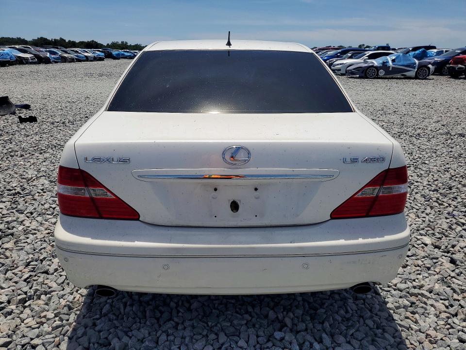 2005 Lexus Ls 430 VIN JTHBN36F355017732 COPART salvage auction — MINOR DENT/SCRATCHES, Fl - Certificate Of Title (P), sold $25 on 2026-07-21 (photo 6)