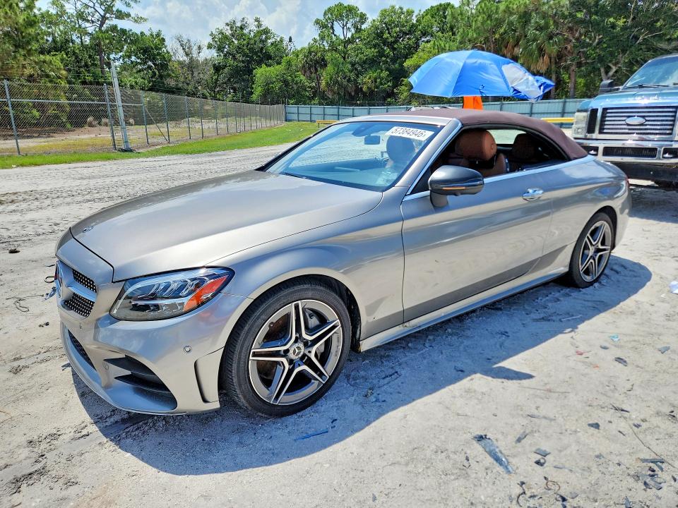 2020 Mercedes-benz C-klasse VIN WDDWK8DB9LF943963 COPART salvage auction — WATER/FLOOD, Fl - Certificate Of Destruction, sold $16,200 on 2026-07-08 (photo 1)