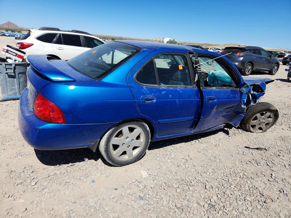 2006 Nissan Sentra VIN 3N1CB51D66L618752 COPART salvage auction — FRONT END, Ut - Salvage Certificate, sold $150 on 2026-07-24 (photo 3)
