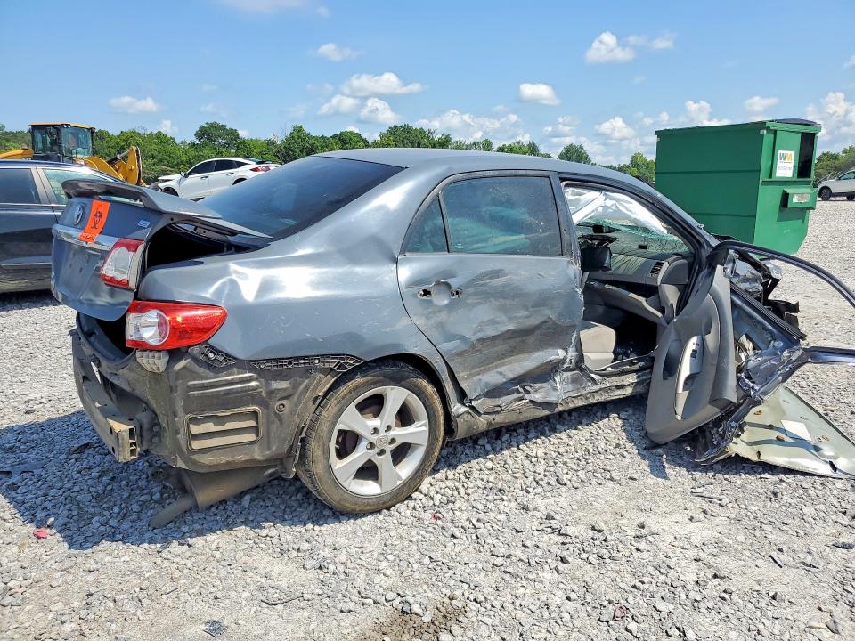 2012 Toyota Corolla VIN 5YFBU4EE3CP010587 COPART salvage auction — ALL OVER, Al - Cert Of Title-Salvage Title, sold $425 on 2026-07-14 (photo 3)