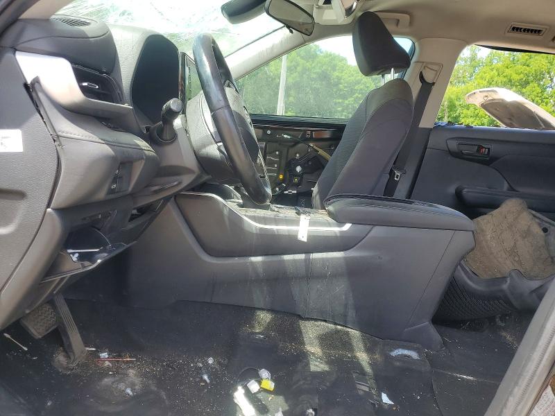 2020 Toyota Highlander VIN 5TDBZRBH7LS018079 COPART salvage auction — ROLLOVER, Ny - Certificate Of Title, sold $2,500 on 2026-07-09 (photo 7)