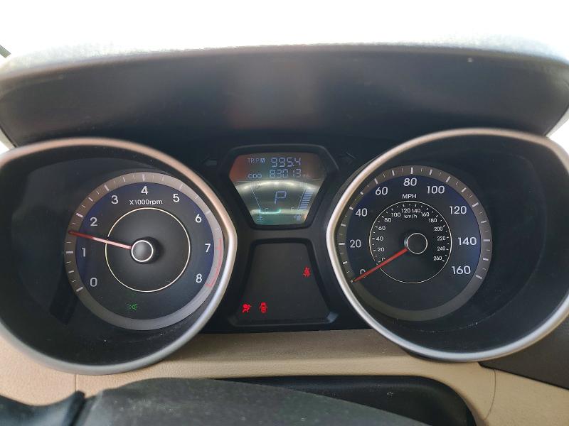 2012 Hyundai Elantra VIN KMHDH4AE5CU436363 COPART salvage auction — REAR END, Md - Cert Of Salvage > 75% Damage, sold $200 on 2026-07-21 (photo 9)