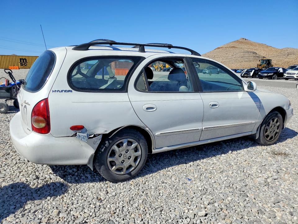 2000 Hyundai Elantra VIN KMHJW35F1YU175584 COPART salvage auction — REAR END, Nv - Salvage Title, sold $125 on 2026-07-06 (photo 3)