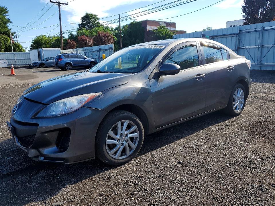 2012 Mazda 3 VIN JM1BL1VG8C1506976 COPART salvage auction — FRONT END, CT - CERT OF TITLE-SALVAGE, sold $475 on 2026-07-02 (photo 1)