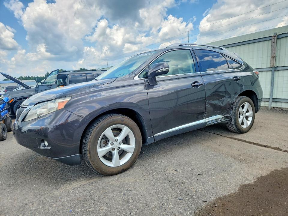 2010 Lexus Rx 350 VIN JTJBK1BA7A2401434 COPART salvage auction — SIDE, PA - CERTIFICATE OF SALVAGE, sold $4,950 on 2026-07-10 (photo 1)