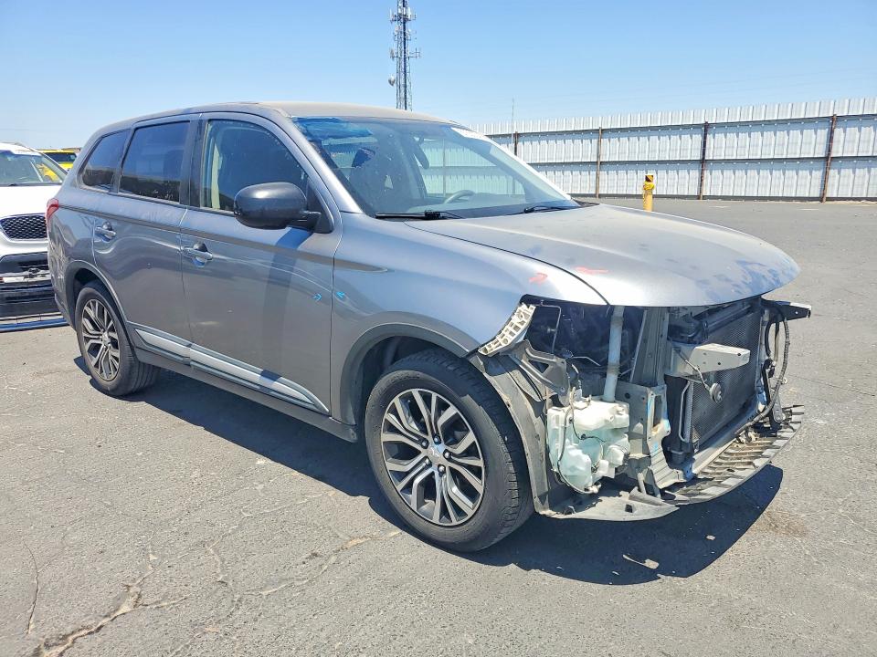 2018 Mitsubishi Outlander VIN JA4AD2A34JZ054616 COPART salvage auction — FRONT END, Ca - Salvage Certificate, sold $2,000 on 2026-07-20 (photo 4)