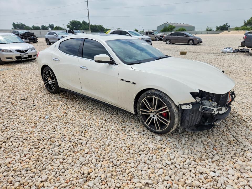 2019 Maserati VIN ZAM57XSA2K1314712 COPART salvage auction — FRONT END, Tx - Salvage Vehicle Title, sold $4,600 on 2026-07-09 (photo 4)