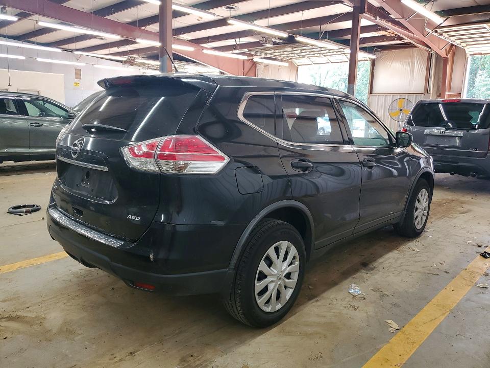 2016 Nissan VIN JN8AT2MV1GW138767 COPART salvage auction — SIDE, Nc - Salvage Certificate Of Title, sold $1,300 on 2026-07-15 (photo 3)