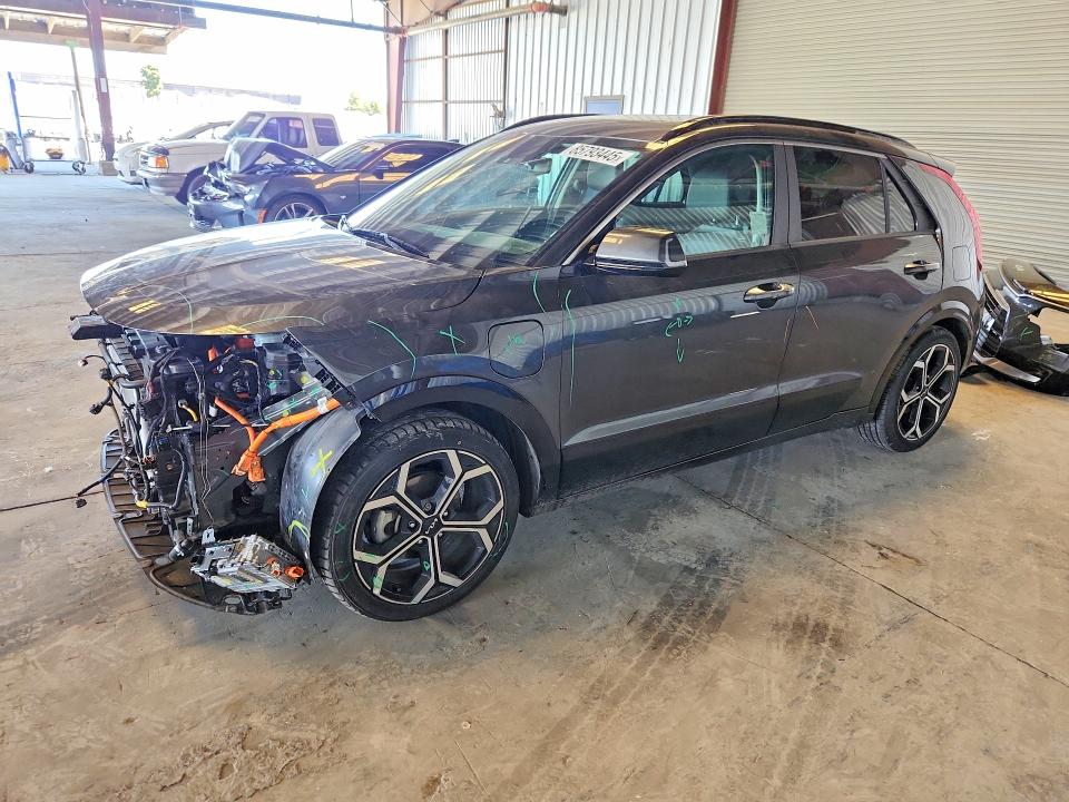 2024 Kia Niro VIN KNDCR3LFXR5124670 COPART salvage auction — FRONT END, Ca - Salvage Certificate, sold $10,500 on 2026-07-23 (photo 1)