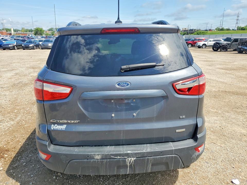 2018 Ford Ecosport VIN MAJ3P1TE0JC165543 COPART salvage auction — FRONT END, Ia - Cert Of Title-Salvage Title, sold $80 on 2026-07-22 (photo 6)