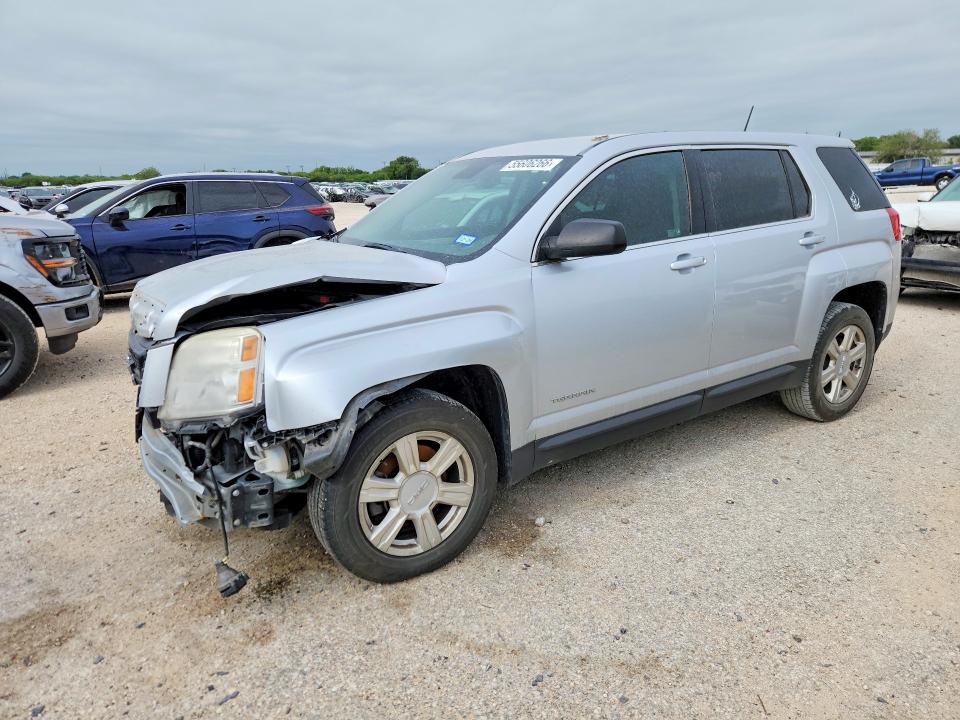 2015 Gmc Terrain VIN 2GKALNEKXF6425135 COPART salvage auction — FRONT END, Tx - Salvage Vehicle Title, sold $875 on 2026-07-09 (photo 1)