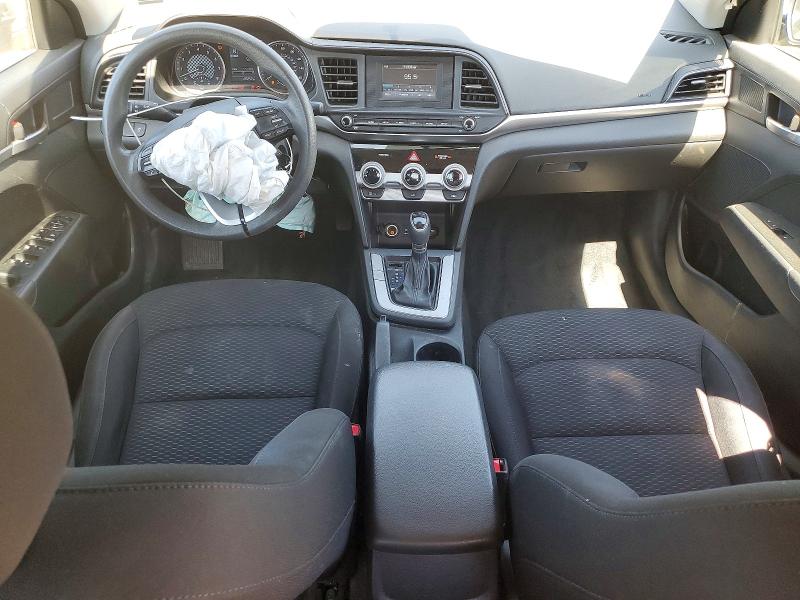 2019 Hyundai Elantra VIN KMHD74LFXKU756043 COPART salvage auction — FRONT END, MD - CERT OF SALVAGE > 75% DAMAGE, sold $1,200 on 2026-07-28 (photo 8)