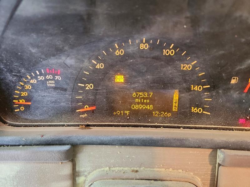 2004 Mercedes-benz C-klasse VIN WDBRF61J14A585508 COPART salvage auction — Burn Interior, Va - Cert Of Title - Salvage, sold $325 on 2026-07-17 (photo 9)