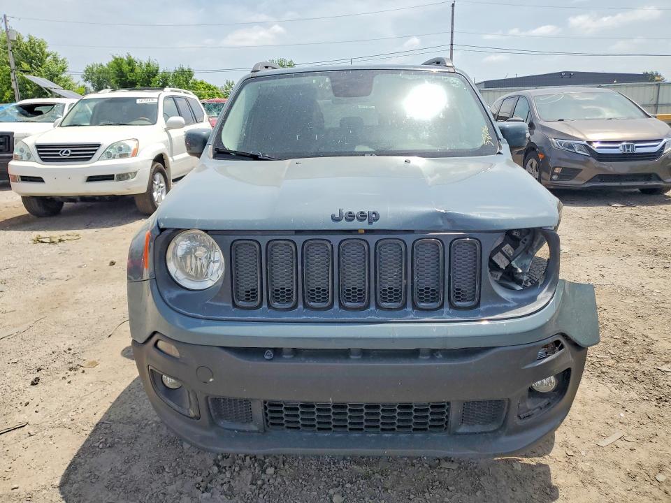 2017 Jeep Renegade VIN ZACCJABB5HPG26552 COPART salvage auction — FRONT END, In - Cert Of Title-Salvage Title, sold $575 on 2026-08-03 (photo 5)