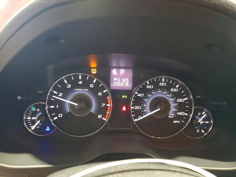 2012 Subaru Outback VIN 4S4BRBCC4C3299653 COPART salvage auction — FRONT END, Id - Salvage Certificate Of Title, sold $1,200 on 2026-07-27 (photo 9)