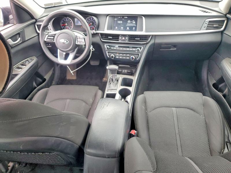 2019 Kia Optima VIN 5XXGT4L31KG297980 COPART salvage auction — FRONT END, Salvage Title, sold $650 on 2026-07-28 (photo 8)