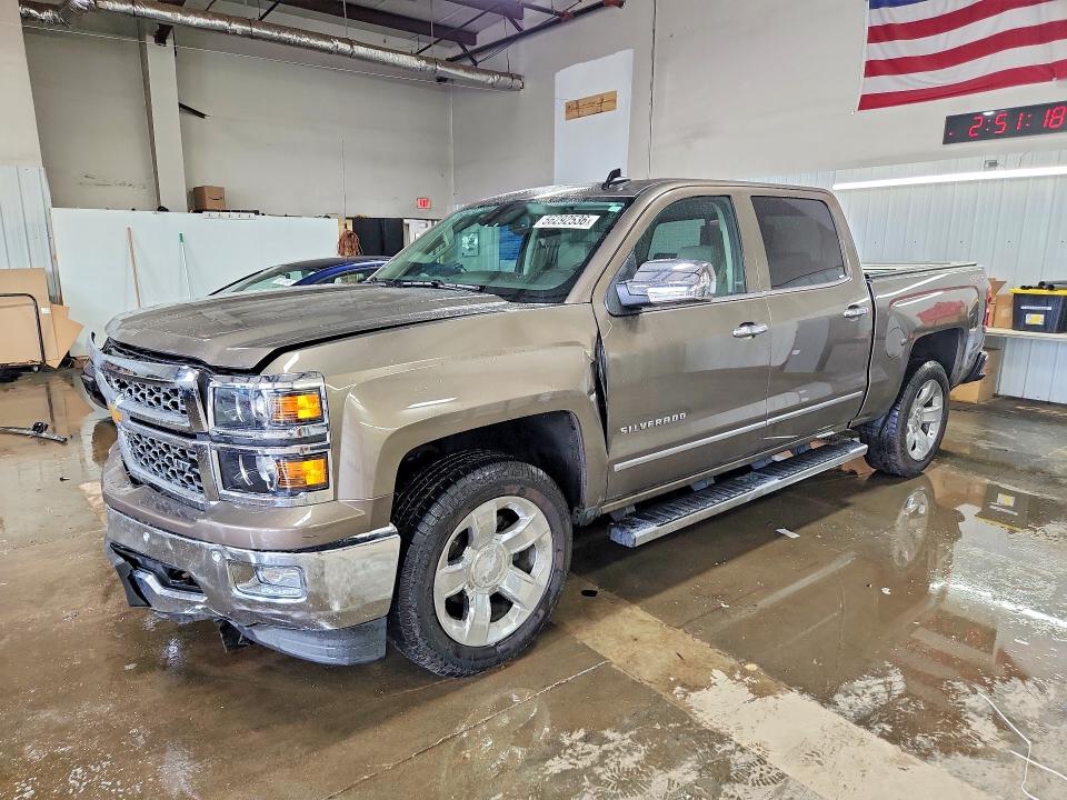 2015 Chevrolet VIN 3GCUKSEC5FG273711 COPART salvage auction — FRONT END, Il - Salvage Certificate, sold $13,600 on 2026-07-09 (photo 1)