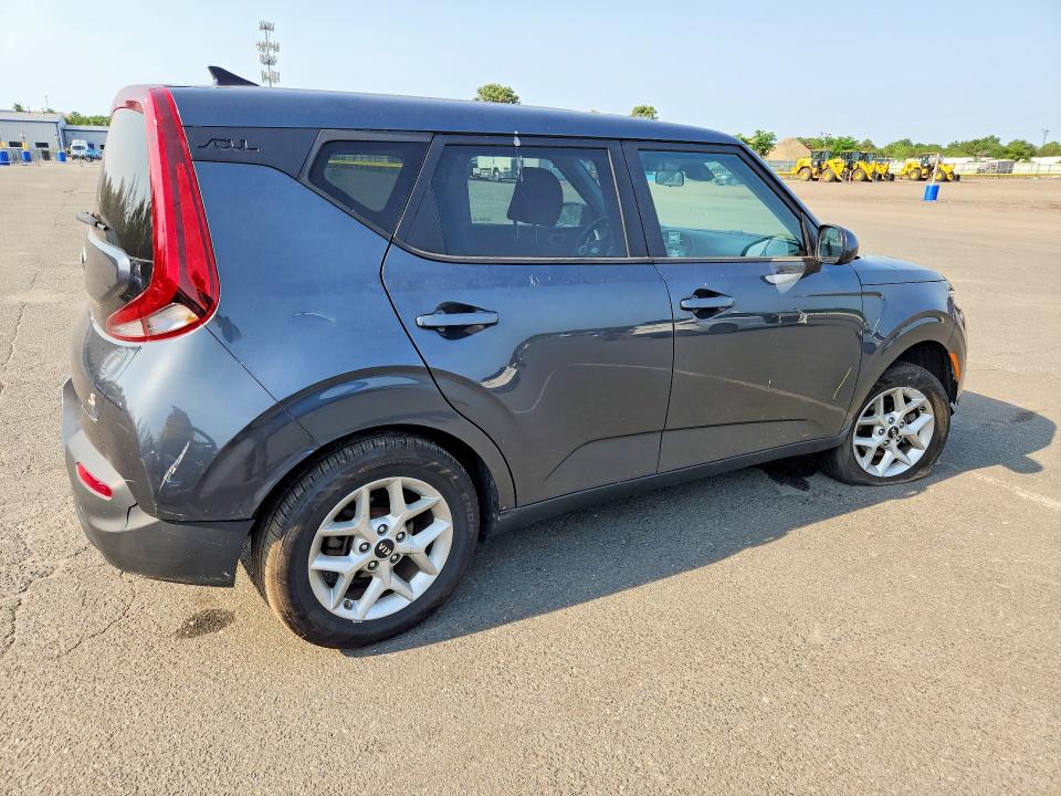 2020 Kia Soul VIN KNDJ23AU8L7004455 COPART salvage auction — SIDE, Ny - Mv-907A Salvage Certificate, sold $2,850 on 2026-07-20 (photo 3)