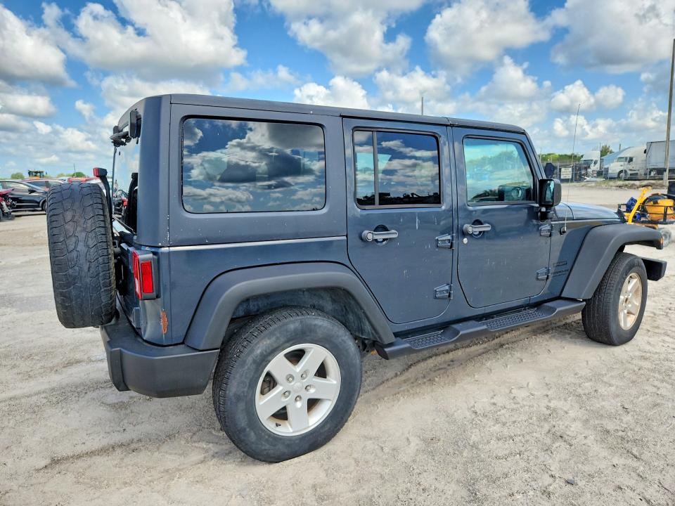2016 Jeep Wrangler / VIN 1C4BJWDGXGL207228 COPART salvage auction — MINOR DENT/SCRATCHES, Vi - Clean Title (P), sold $5,600 on 2026-07-23 (photo 3)