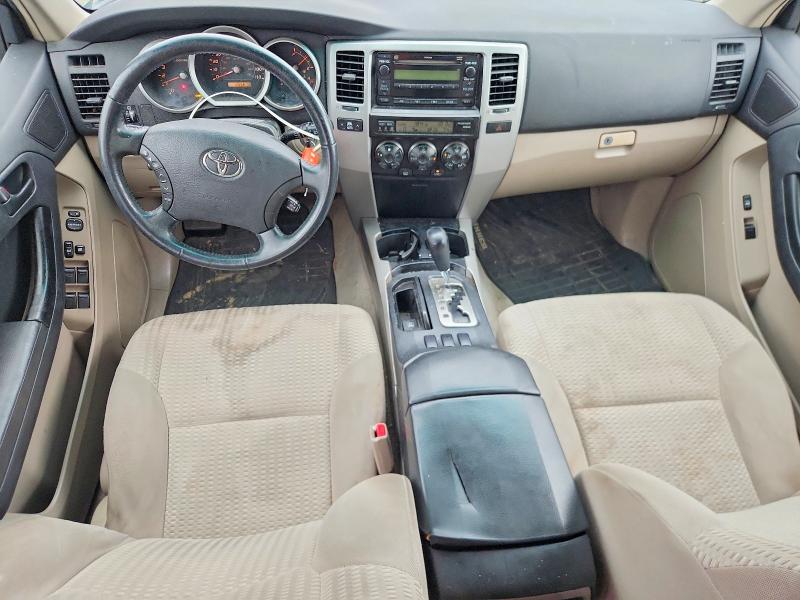 2007 Toyota 4runner VIN JTEZU14R678074816 COPART salvage auction — FRONT END, Ms - Cert Of Title-Salvaged, sold $2,750 on 2026-07-31 (photo 8)