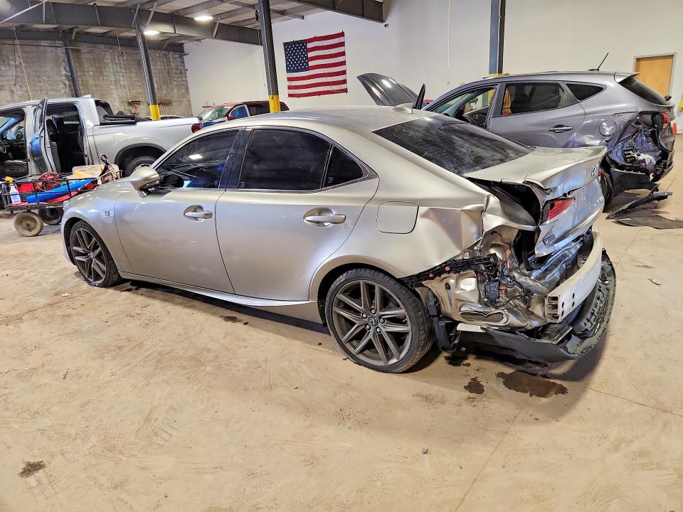 2017 Lexus Is VIN JTHCM1D26H5020611 COPART salvage auction — REAR END, Pa - Cert Of Salvage-W=Flood Veh, sold $6,500 on 2026-07-15 (photo 2)