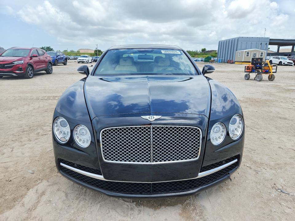 2014 Bentley Flying spur VIN SCBEC9ZA6EC088283 COPART salvage auction — FRONT END, Fl - Cert Of Title Slvg Rebuildable, sold $21,300 on 2026-08-13 (photo 5)