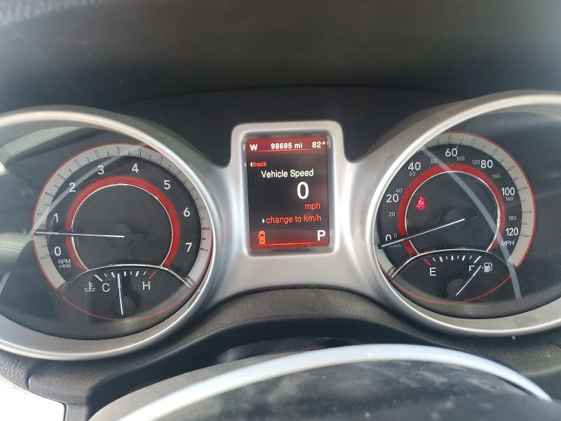 2017 Dodge Journey VIN 3C4PDCGBXHT559811 COPART salvage auction — FRONT END, Tx - Certificate Of Title, sold $300 on 2026-07-24 (photo 9)