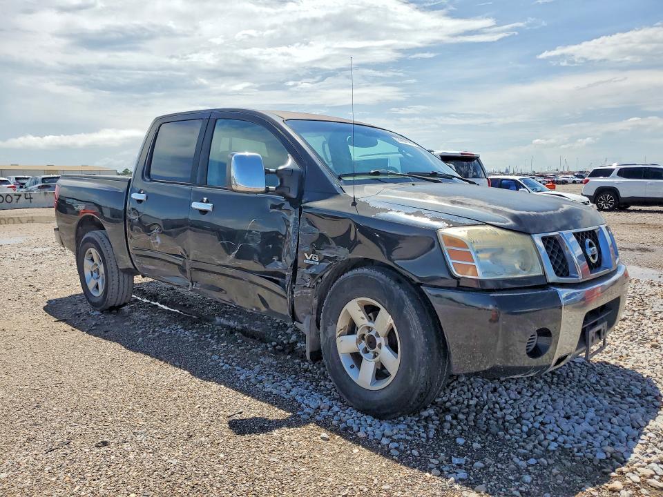 2004 Nissan TITAN VIN 1N6AA07A94N581469 COPART salvage auction — FRONT END, Tx - Salvage Vehicle Title, sold $500 on 2026-07-02 (photo 4)