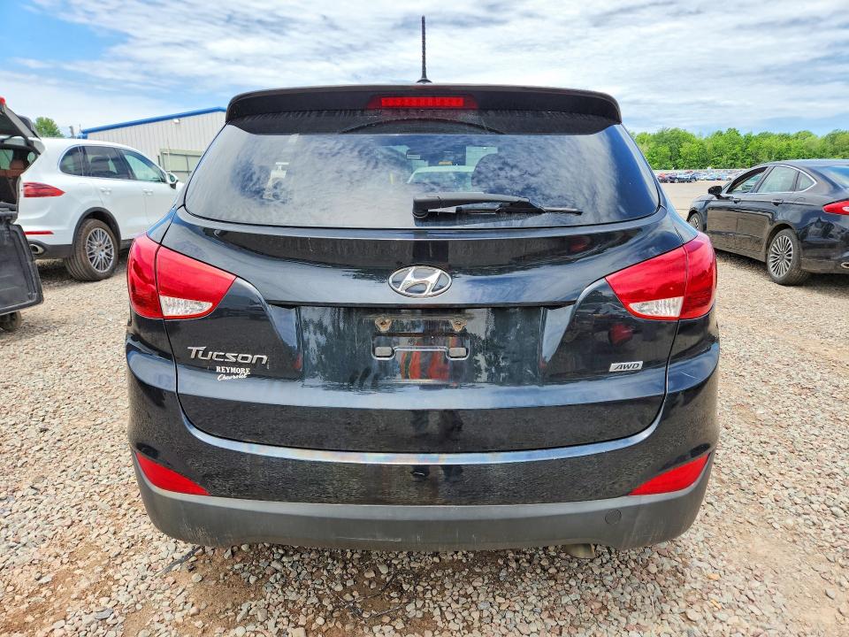 2015 Hyundai Tucson VIN KM8JTCAF6FU052245 COPART salvage auction — VANDALISM, Ny - Mv-907A Salvage Certificate, sold $1,550 on 2026-07-27 (photo 6)