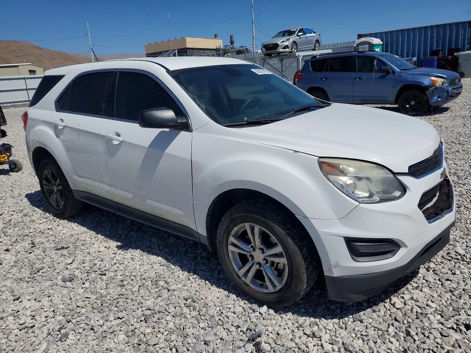 2016 Chevrolet Equinox VIN 1GNALBEK3GZ105727 COPART salvage auction — FRONT END, Nv - Salvage Title, sold $1,150 on 2026-07-22 (photo 4)