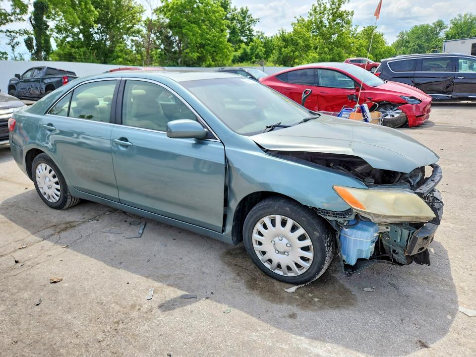 2007 Toyota Camry VIN JTNBE46KX73000845 COPART salvage auction — FRONT END, Mt - Certificate Of Title, sold $700 on 2026-07-31 (photo 4)