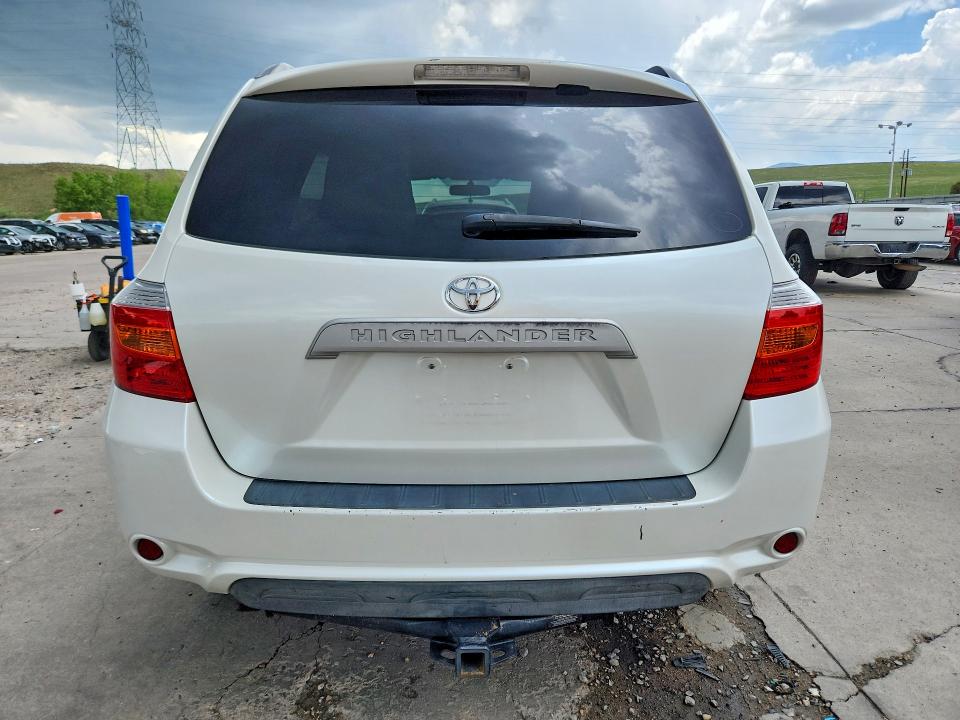 2010 Toyota Highlander VIN 5TDZA3EH1AS006845 COPART salvage auction — FRONT END, Az - Cert Of Title - Salvage, sold $1,200 on 2026-07-06 (photo 6)