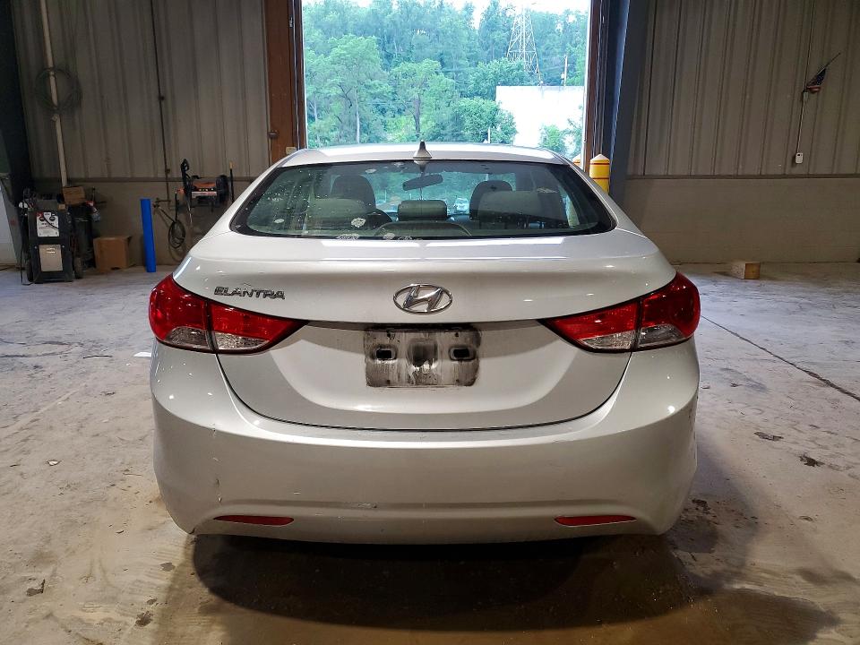 2013 Hyundai Elantra VIN KMHDH4AE1DU988346 COPART salvage auction — VANDALISM, PA - CERTIFICATE OF SALVAGE, sold $825 on 2026-07-22 (photo 6)