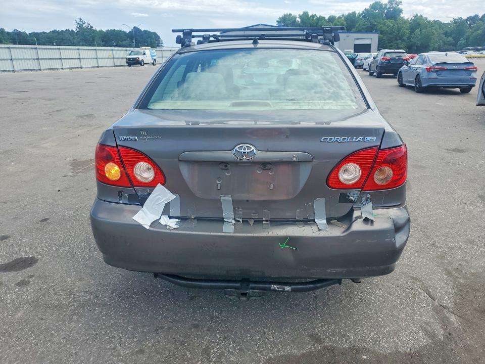 2007 Toyota Corolla VIN 1NXBR32EX7Z772383 COPART salvage auction — REAR END, Nc - Salvage Certificate Of Title, sold $1,100 on 2026-07-09 (photo 6)