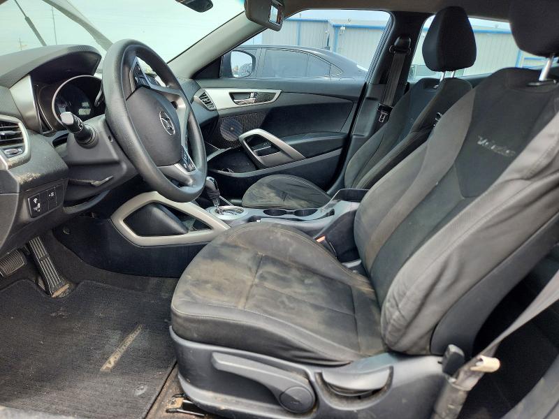 2016 Hyundai Veloster VIN KMHTC6AD4GU297992 COPART salvage auction — SIDE, Ok - Cert Of Title-Repossession, sold $650 on 2026-07-10 (photo 7)
